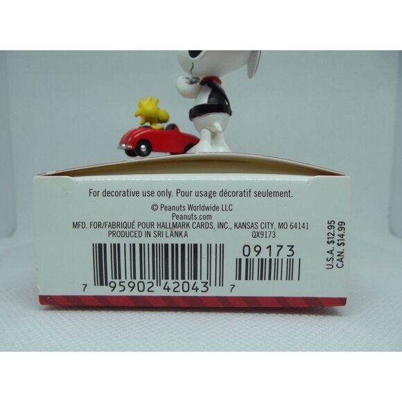 Snoopy Peanuts Hallmark 2014 Police Officer Snoopy Spotlight 17th Woodstock Car - Picture 13 of 13